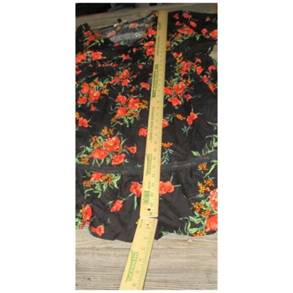 Suzanne Betro NWT Floral Dress Womens Plus Size 1x CottageCore BoHo Peasant Fall - Picture 9 of 14